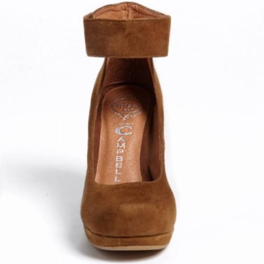 Jeffrey Campbell Suede Aurora Block Heels